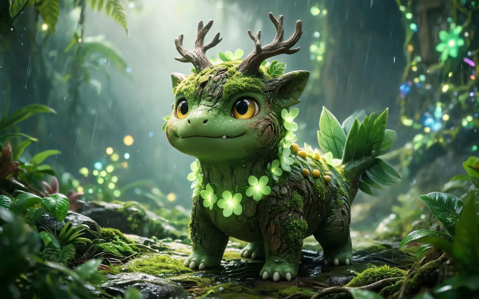 Virent, o guardião da floresta.