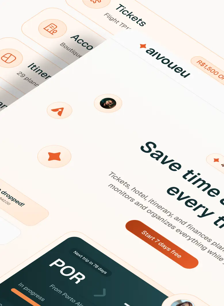 AI Vou Eu: landing, sistema e app